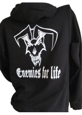 Hooded Sweater Enemies for life