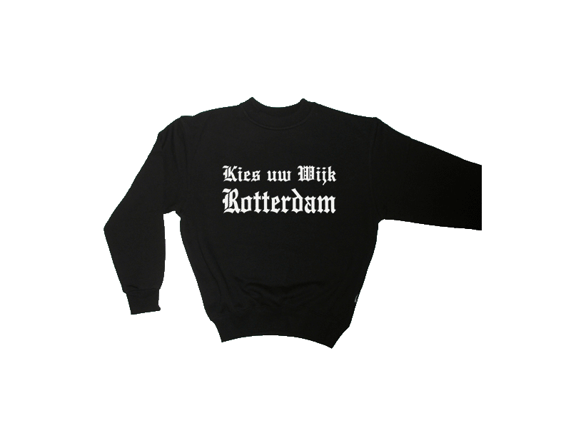 Sweater Kies uw Wijk Rotterdam
