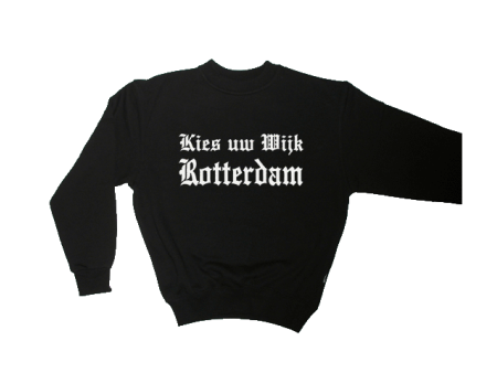 Sweater Kies uw Wijk Rotterdam (Aanbieding)