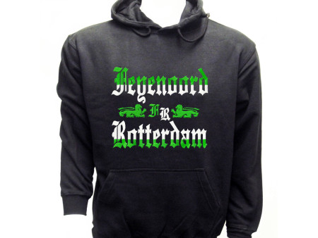 Hooded FR leeuw groen wit