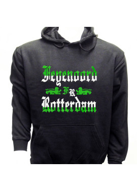 Hooded FR leeuw groen wit